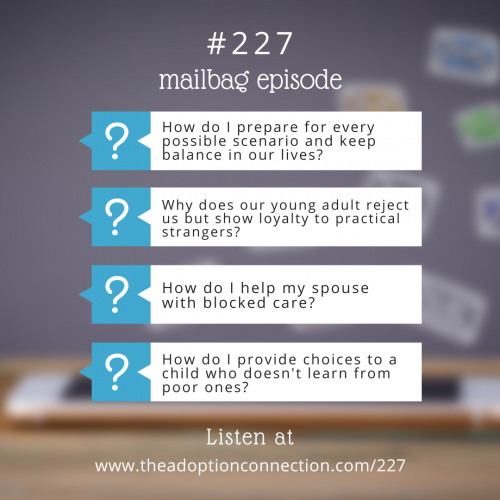 mailbag, young adults, blocked care, FASD